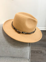 Leopard Jazz Fedora Hat