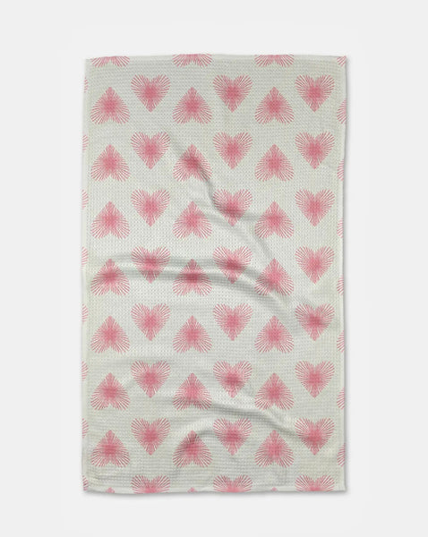 Kitchen Towel - Life Line Hearts