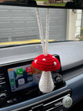 Mushroom Car Mirror Hanging Charm