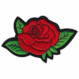 Rose - With Green Leaves Patch