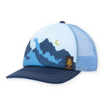 Tiptop Trucker Hat: Blue