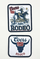 Rodeo Beer Patch Horse Rider