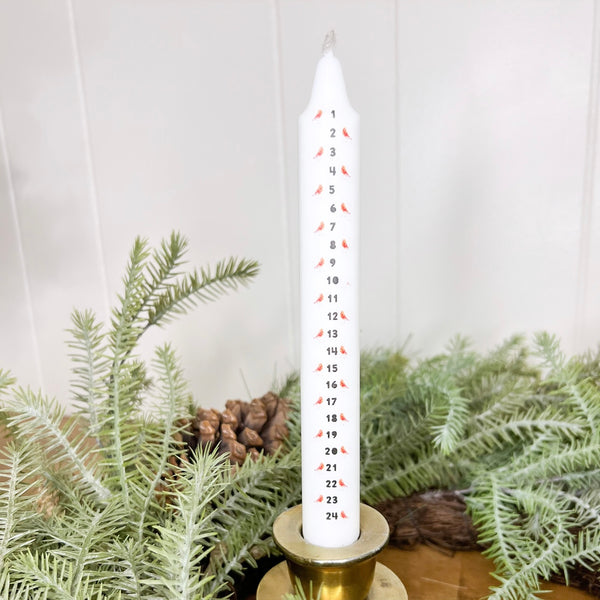 Advent Candle - Cardinal Christmas