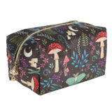 Dark Forest Mushroom Makeup Bag