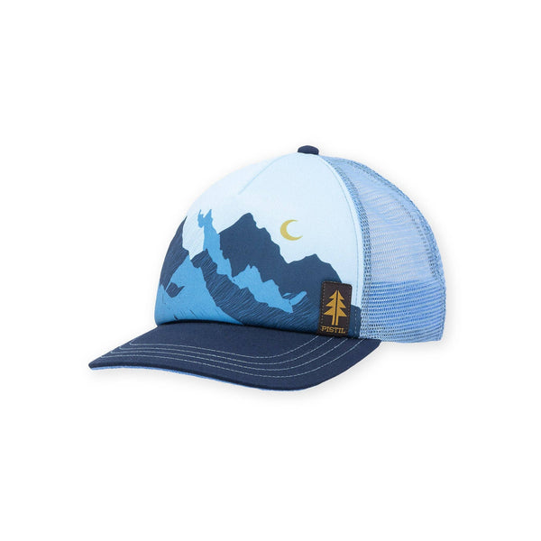 Tiptop Trucker Hat: Blue